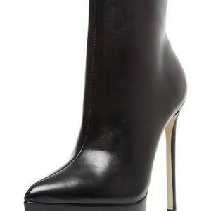 Steve Madden Velina Black High Heel Boots